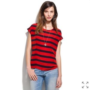 Madewell Stripped Blouse